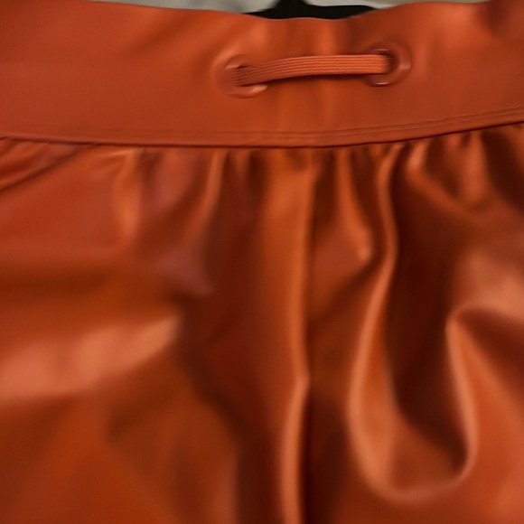 Size extra small Noli ginger colored extremely soft pleather joggers - Picture 6 of 8